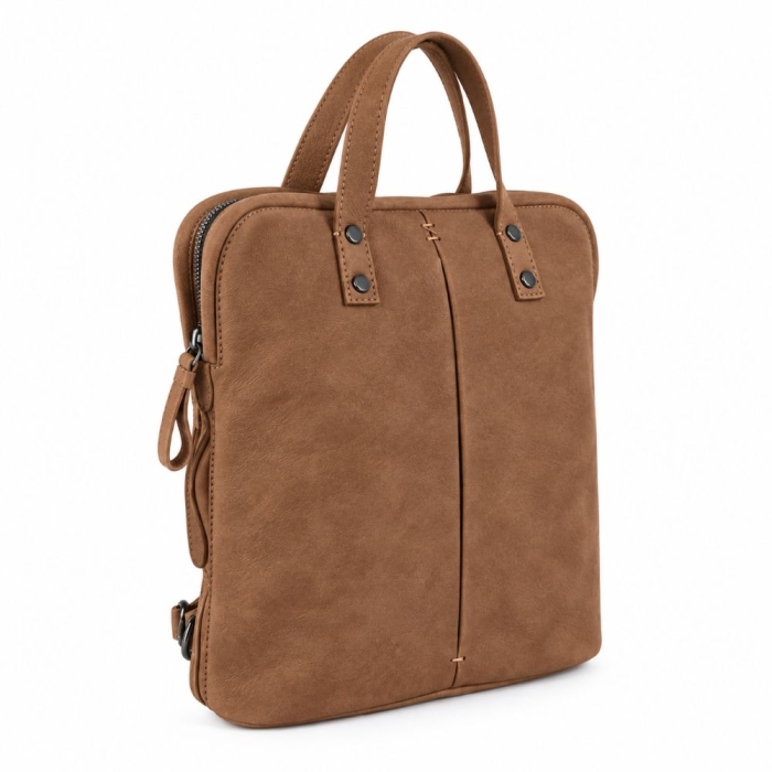 Preview: LITTLE BACKPACK SUEDE COFFEE